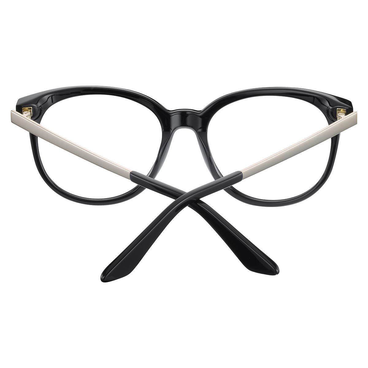LEELEE OPTIC, Shiny Black Shiny Gold-Demo Lens, hi-res image number null
